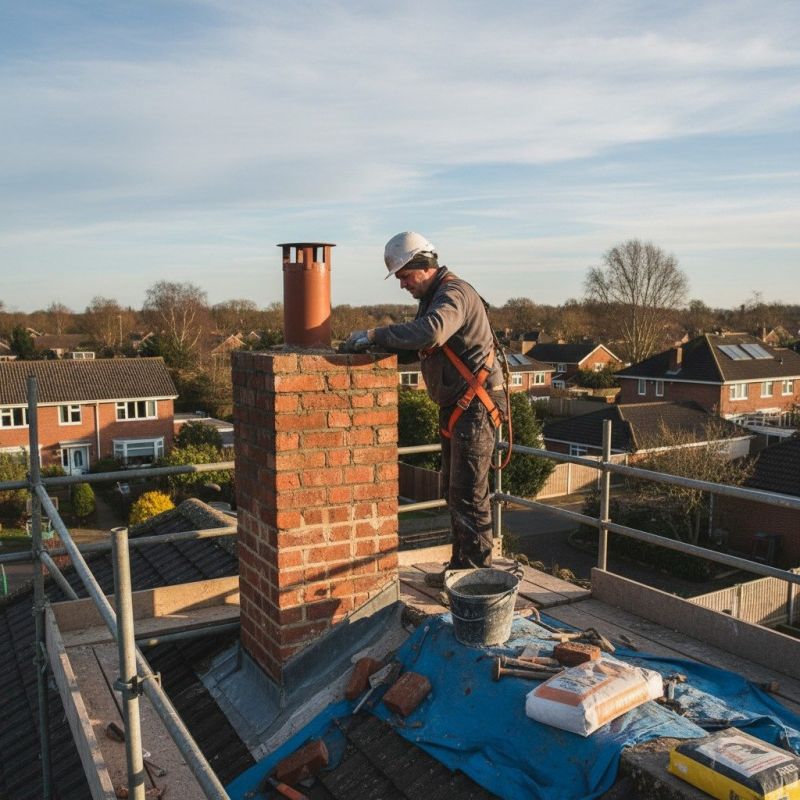 Chimney Cap Replacement detail